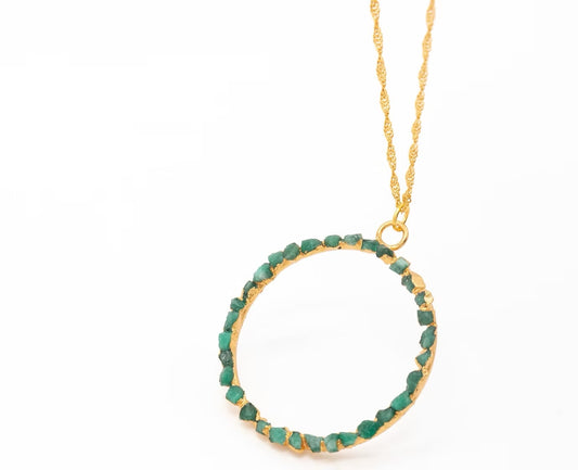 Dije Mediano Corona Esmeralda FUSIÓN